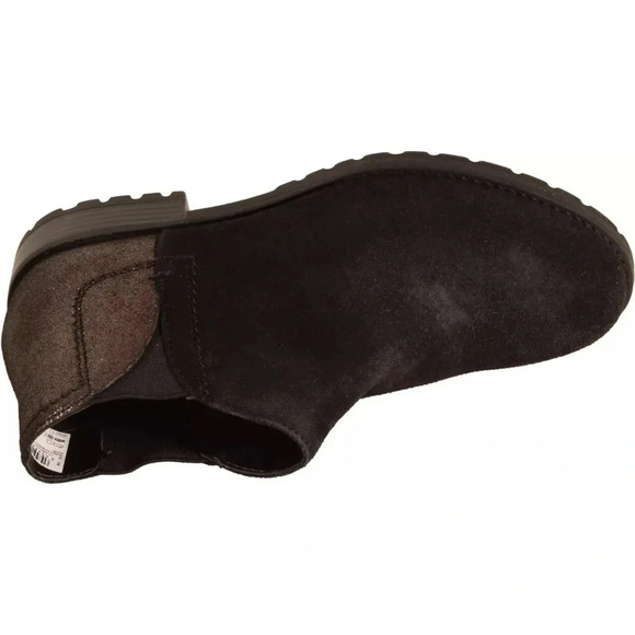 Clarks Clarkwell Demi Womens Chelsea Boot Black Interest US Size 9.5 WIDE NWOB - Picture 4 of 5